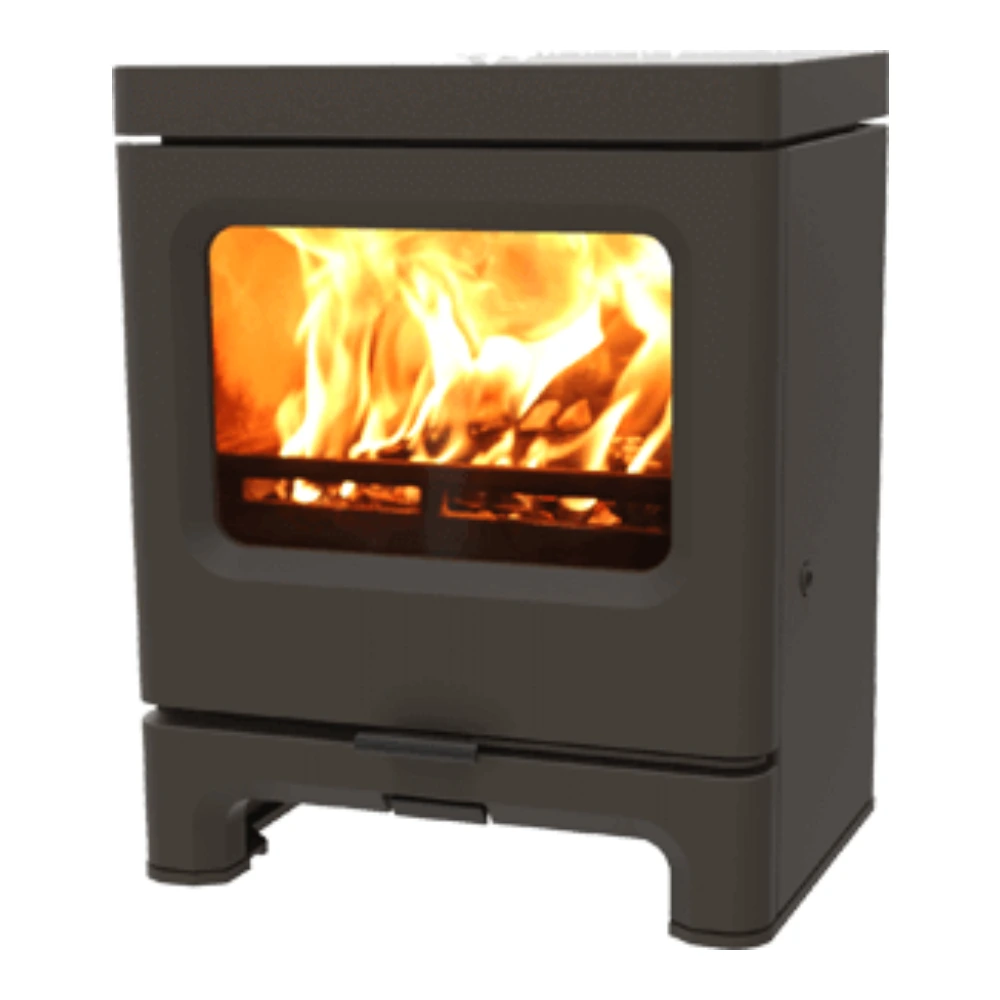 Σόμπα Ξύλου Charnwood Skye 5 Low Stand – Brown