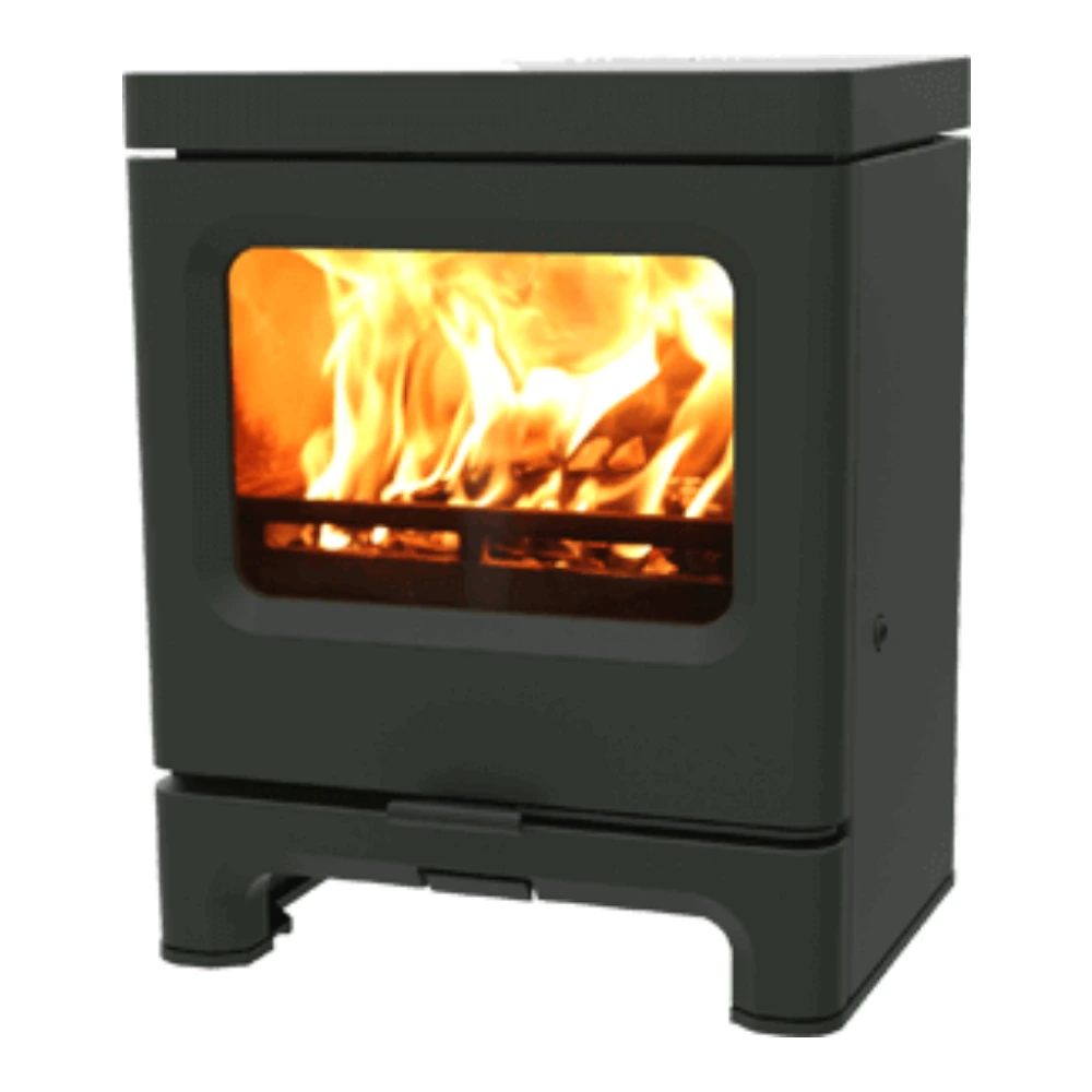 Σόμπα Ξύλου Charnwood Skye 5 Low Stand – Green