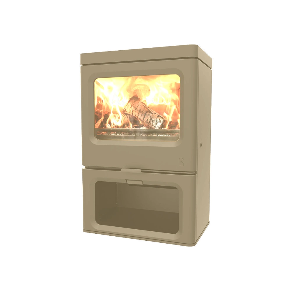 Σόμπα Ξύλου Charnwood Skye 7 Store Stand – Almond