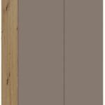 Κρεμαστό ντουλάπι Arianna 80 G 108 2F-Γκρέζ