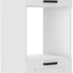 Επιδαπέδιο ντουλάπι Nelor 60 DP 210 2F-Λευκό