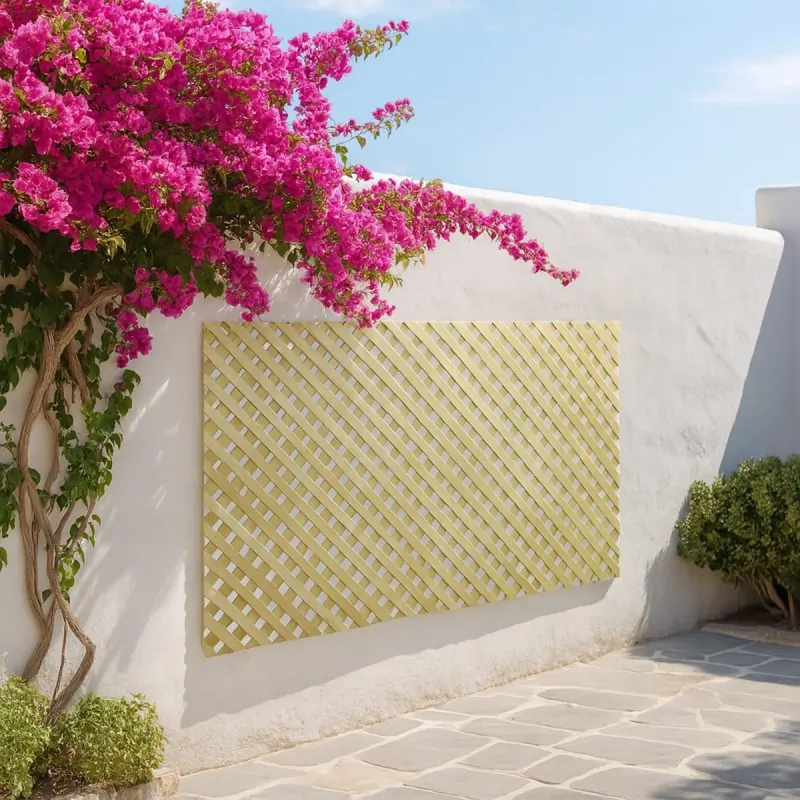 Ξύλινο Καφασωτό Privacy 2x2 – 122 x 240εκ.