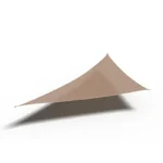 Πανί Σκίασης Τρίγωνο 280gsm Premium 90° - 4 x 4 x 5,7m - Άμμου