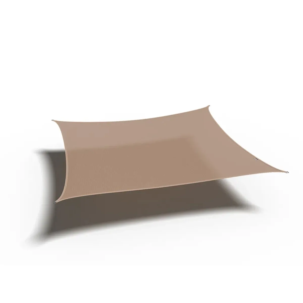 Πανί Σκίασης Τετράγωνο 280gsm Premium 3,6 x 3,6m Άμμου - Image 2
