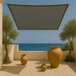 Πανί Σκίασης Τετράγωνο 280gsm Premium 3,6 x 3,6m Γκρι