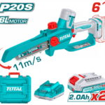 TOTAL ΕΠΑΓΓ ΣΕΤ ΑΛΥΣΟΠΡΙΟΝΟ ΚΛΑΔ ΜΠΑΤ Li-ion 20V / 6"/2Ah / 2 ΜΠΑΤ ΣΕ ΒΑΛΙΤΣΑ BL Motor (TGSLI20662E)