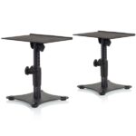 GATOR Frameworks GFWSPKSTMNDSK Επιτραπέζιες Βάσεις για Ηχεία Studio Monitor (Zεύγος)