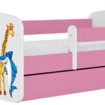 Παιδικό Κρεβάτι Babydreams Cartoon-Roz-160 x 80-Animals