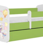 Παιδικό Κρεβάτι Babydreams Cartoon-Prasino-160 x 80-Balloon