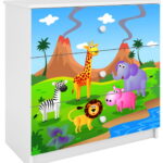 Συρταριέρα Babydreams Cartoon-Leuko-Safari