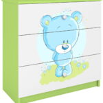 Συρταριέρα Babydreams Cartoon-Prasino-Teddy Bear