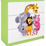 Συρταριέρα Babydreams Cartoon-Prasino-Zoo