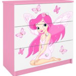 Συρταριέρα Babydreams Cartoon-Roz-Fairy with butterflies