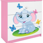 Συρταριέρα Babydreams Cartoon-Roz-Elephant