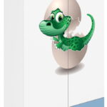 Ντουλάπα Babydreams Cartoon-Mple- Baby Dino