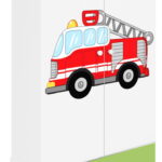 Ντουλάπα Babydreams Cartoon-Prasino-Fire Brigade