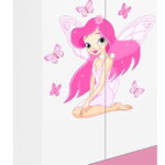 Ντουλάπα Babydreams Cartoon-Roz-Fairy with butterflies