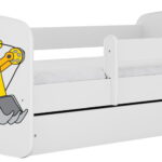 Παιδικό Κρεβάτι Babydreams Cartoon-Leuko-140 x 70-Digger