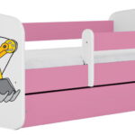 Παιδικό Κρεβάτι Babydreams Cartoon-Roz-180 x 80-Digger