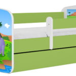 Παιδικό Κρεβάτι Babydreams Cartoon-Prasino-160 x 80-Safari