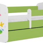 Παιδικό Κρεβάτι Babydreams Cartoon-Prasino-180 x 80-Elephant