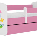 Παιδικό Κρεβάτι Babydreams Cartoon-Roz-180 x 80-Elephant