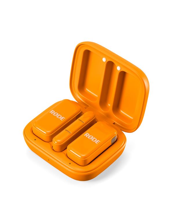 RODE Wireless MICRO USB-C Orange Ασύρματο Μικρόφωνο Πέτου (Σετ)