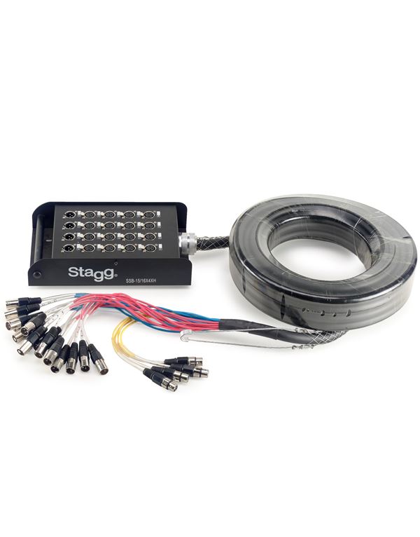 STAGG SSB-15/16X4XH Stage box 16 IN / 4 OUT
