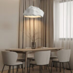 Φωτιστικό οροφής led Gkery pakoworld E27 ps λευκό Φ52x30εκ