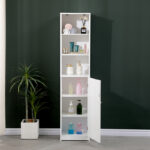 Ντουλάπι-στήλη Desilia pakoworld mdf λευκό 37x30x160εκ