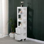 Ντουλάπι-στήλη Kelby pakoworld mdf λευκό 30x30x144εκ