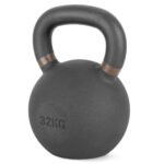 Kettlebell Cast Iron 32 kg - Μαύρο / Καφέ