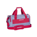 RivaCase 5235 Mercantour grey/red 30L Duffle bag Σακβουαγιάζ Γκρι-Κόκκινο
