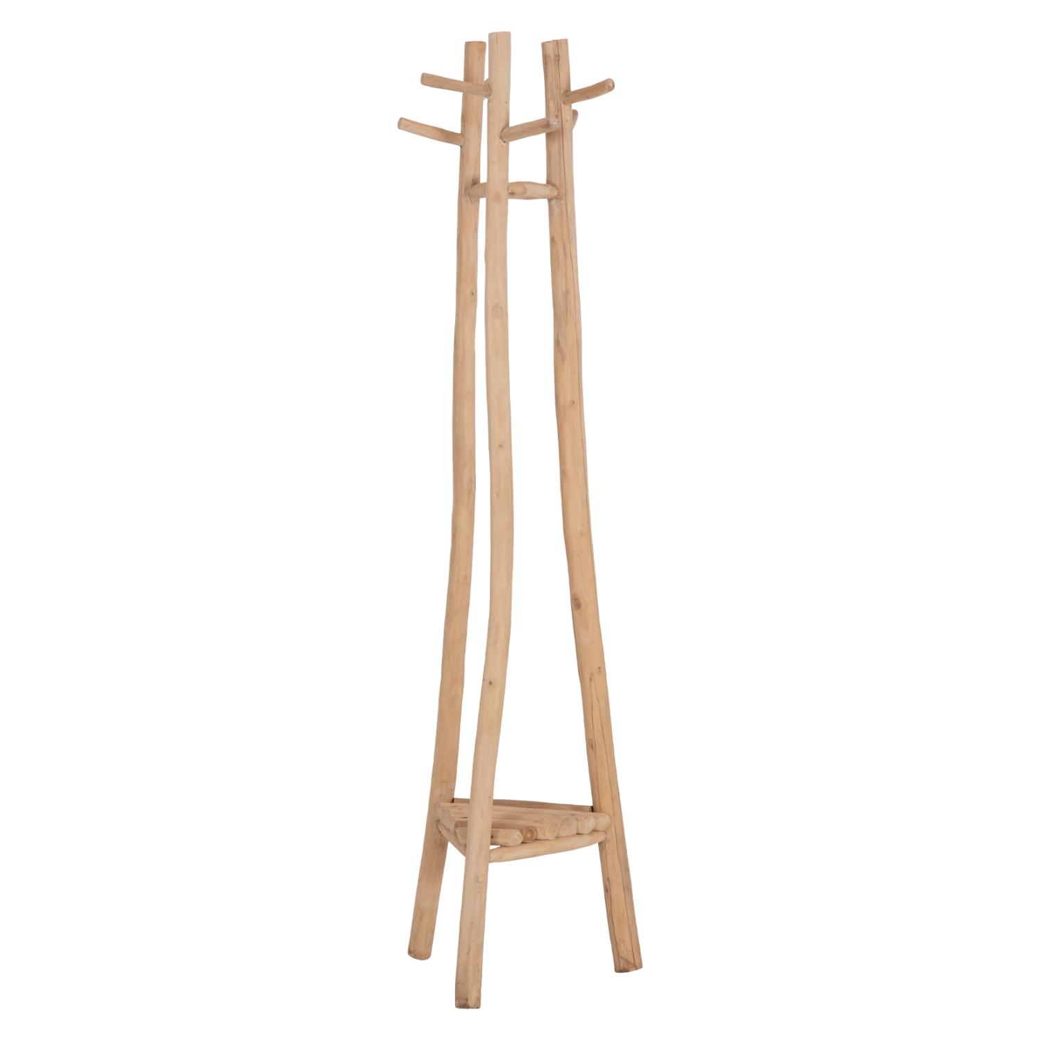 ΚΑΛΟΓΕΡΟΣ ΜΕ 3 ΚΟΛΩΝΕΣ FB94881 ΞΥΛΟ TEAK ΣΕ ΦΥΣΙΚΟ 52x52x200Υεκ.