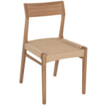 ΚΑΡΕΚΛΑ FB99322.11 RUBBERWOOD ΜΕ ΚΑΘΙΣΜΑ ΣΧΟΙΝΙ- ΦΥΣΙΚΟ 47X52X80Υεκ.