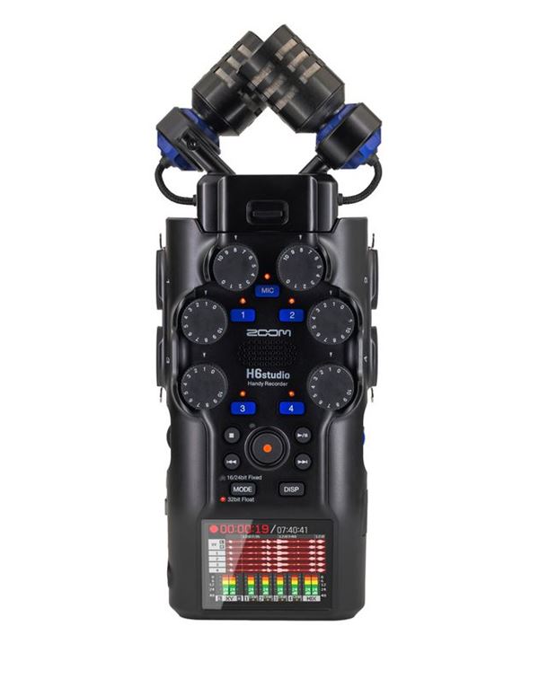 ZOOM H6 Studio Recorder Φορητός Εγγραφέας