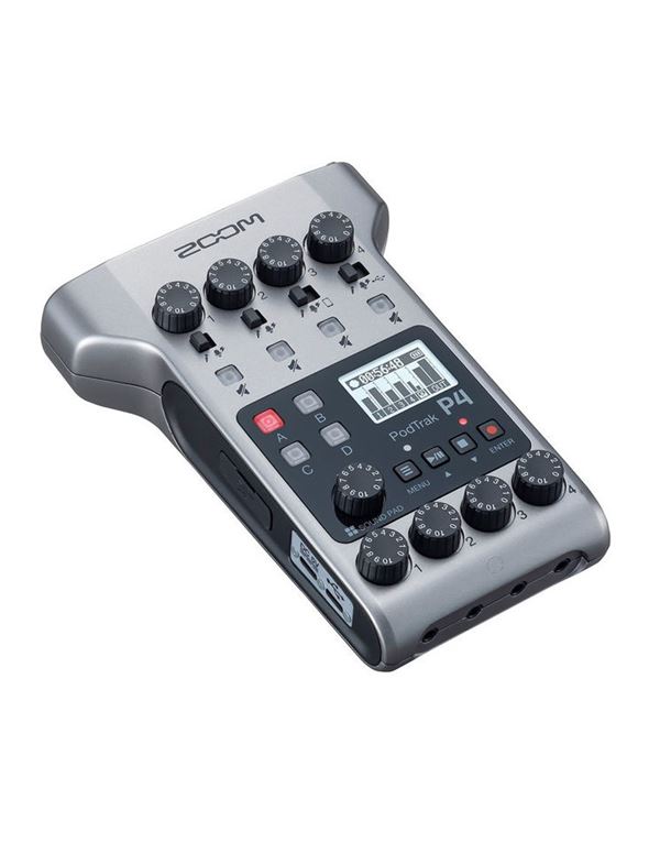 ZOOM PodTrak P4 Podcasting Recorder