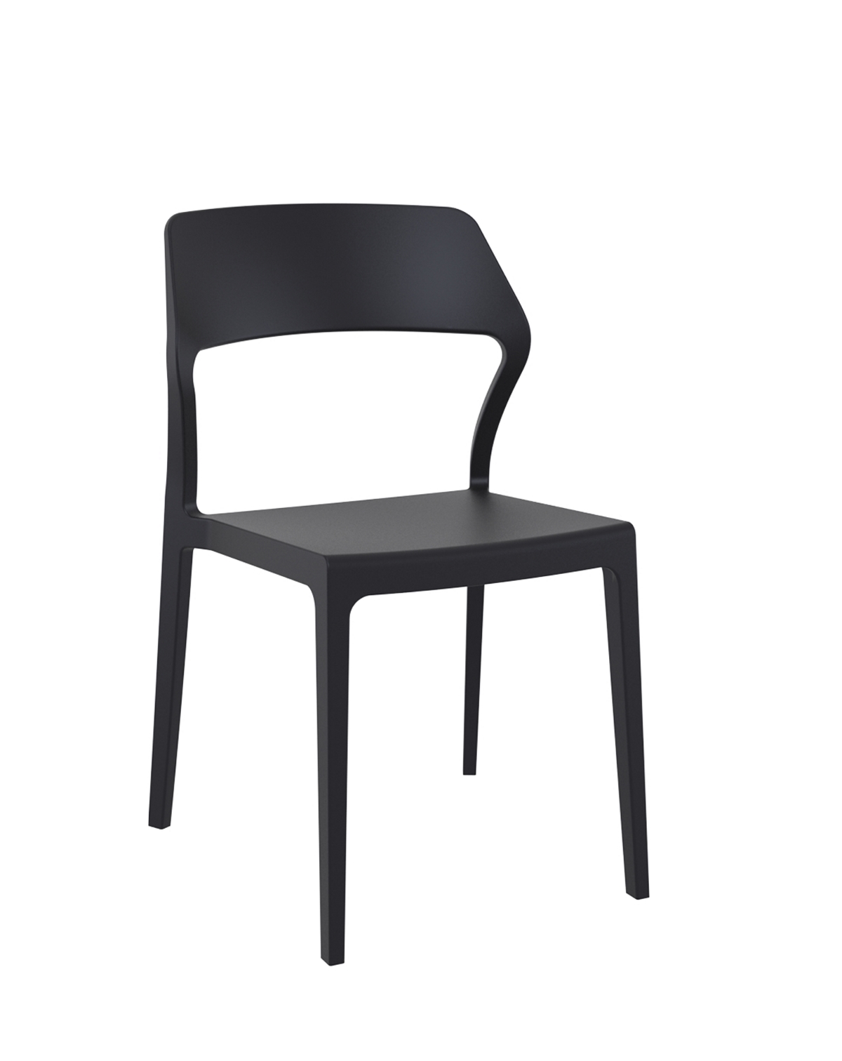 Snow/PL* Chair Black