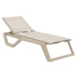 Rio/ST* Sun-Lounger Taupe