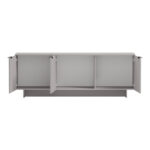 Έπιπλο τηλεόρασης Beldon pakoworld γκρι 150x42x55εκ