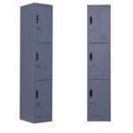 Vesta φοριαμός-locker μεταλλικός Ανθρακί Ματ 452.212 χωρίς πόδια 452.212/WL