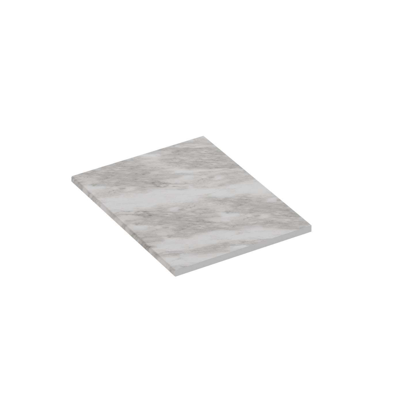 Πάγκος Κουζίνας Λευκό Μάρμαρο 80x60x2.8cm