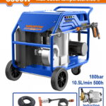 WADFOW ΠΛΥΣΤΙΚΟ ΖΕΣΤΟΥ-ΚΡΥΟΥ ΝΕΡΟΥ 3.300W / 180 Bar / Induction Motor (WHP1A01)