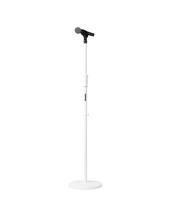 GATOR SH-RBMICSTAND10-W Shure 10" Round Base Βάση Μικροφώνου White