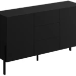 Μπουφές Plum 2D3D mini-Μαύρο