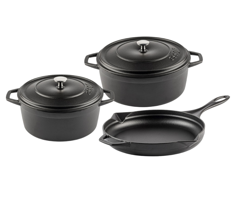 Μαντεμένιο Σετ 3 Τεμαχίων Hosse, Black Onyx