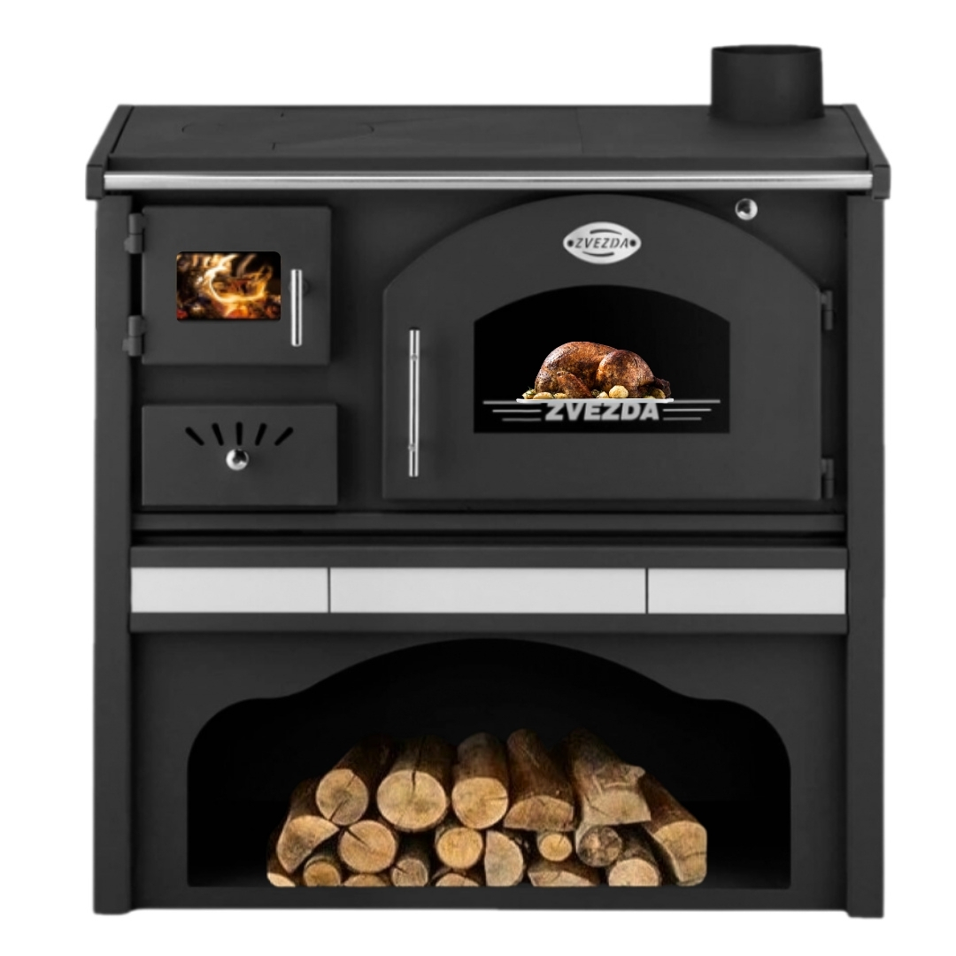 Μασίνα ξύλου με φούρνο Zvezda Classic GFS Ceramic, 5.9kW