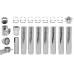 Κιτ καπναγωγών διπλού τοιχώματος INOX AISI 304 Ф250 (Εσωτερική διάμετρος), 8.7m