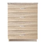 Συρταριέρα ArteLibre OCOLA Φυσικό Μελαμίνη 60x40x80cm