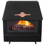 Ξυλόσομπα καλοριφερ Alfa Plam Rustikal E, 14kW